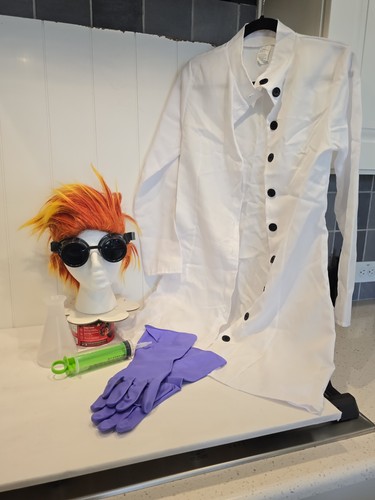 Mad scientist halloween - scientist,