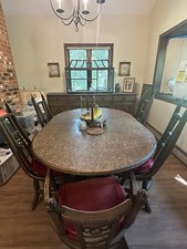 Dining Room Set Gothic Vintage