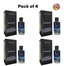 4 X Savage Men's Perfume 100ml