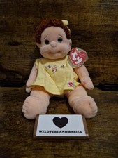 Ty Beanie Kids Baby Curly Doll Soft Plush Toy with Tags
