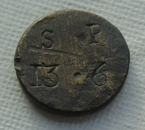 1747 coin weight for - p,