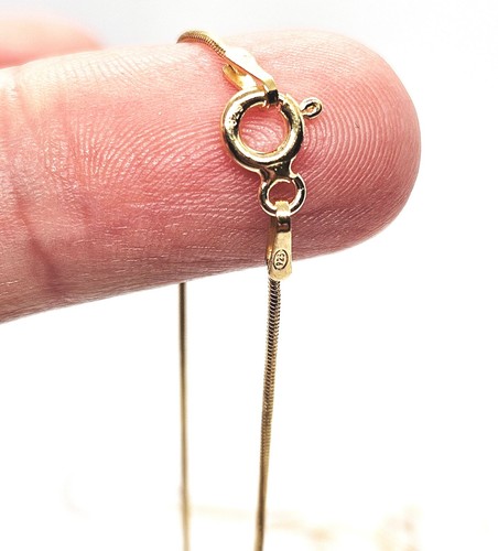 Gold silver chain necklace - gold,