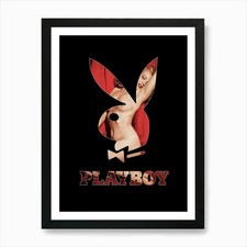 MARILYN MONROE PLAYBOY | COVER ART  Framed Wall Art Poster Canvas Print Picture