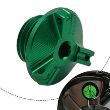 Green Engine Oil Cap Bolt