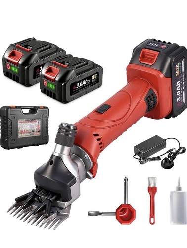 Cordless sheep shears 6 - sheep, shears,