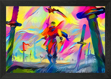 Ninja Gaiden Framed Wall Art