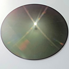 12" Decorative Silicon Wafer – Mirror Finish | Semiconductor Collector Display