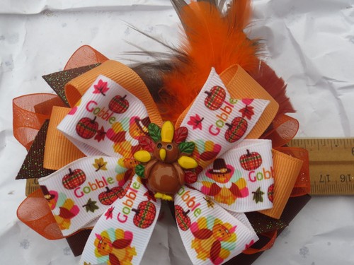 Thanksgiving turkey feathered