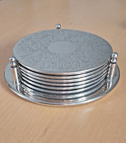 Vintage engraved silver plated - vintage,
