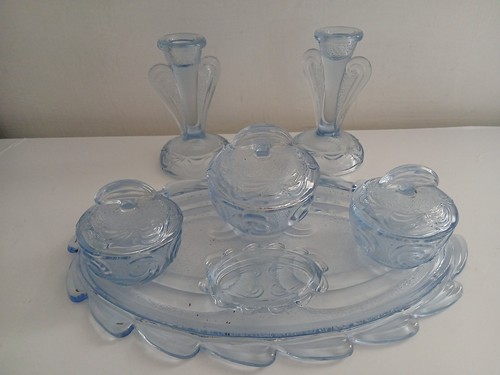 Vintage bagley rutland blue - vintage, 7