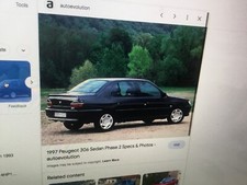 Genuine Peugeot 306 MK2  sedan