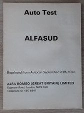Alfa Romeo Alfasud 1200 Road