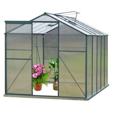 6x8ft Walk-In Polycarbonate