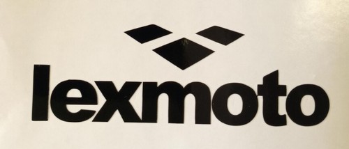 Lex moto sticker pair - lex,