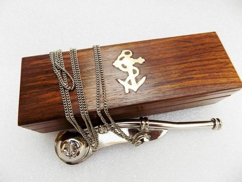 Brass boatswain navy ship - brass,