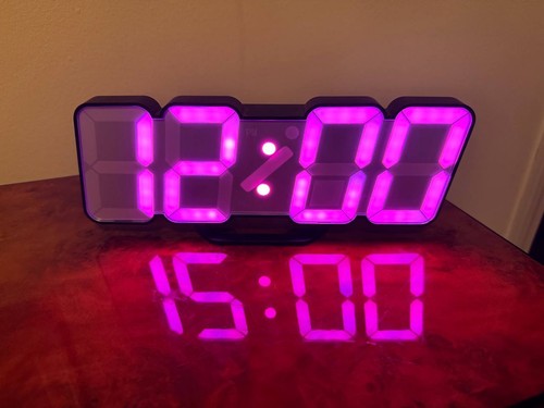 Slt 9001 led digital clock - 3d,