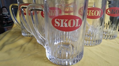Six skol lager half - lager, pint