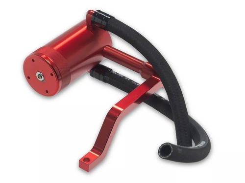 Red upr billet catch can - red,