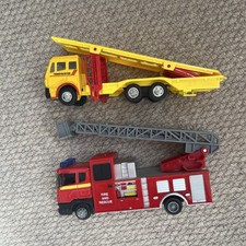 Toy Fire Engine & Transporter