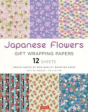 Japanese Flowers Gift Wrapping