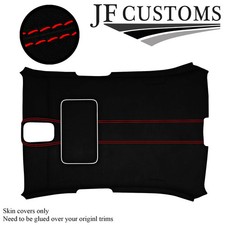 RED STITCH SUEDE SUNROOF