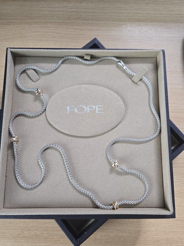 Fope 18ct white gold - gold, 80cm