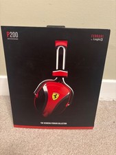 Logic3 Ferrari Scuderia P200 noise-Cancelling wired Headphones. Great condition
