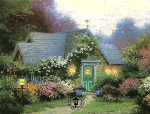 Thomas kinkade weathervane - kinkade,