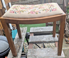 Vintage Dutch piano stool