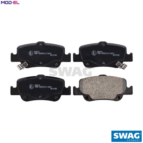 Brake pad set disc - disc, 10