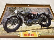 Norton 500 16H 1938 Card