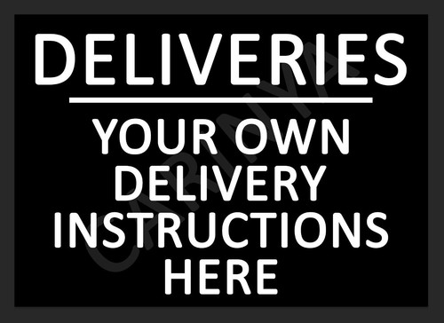 Personalised metal sign - personalised,
