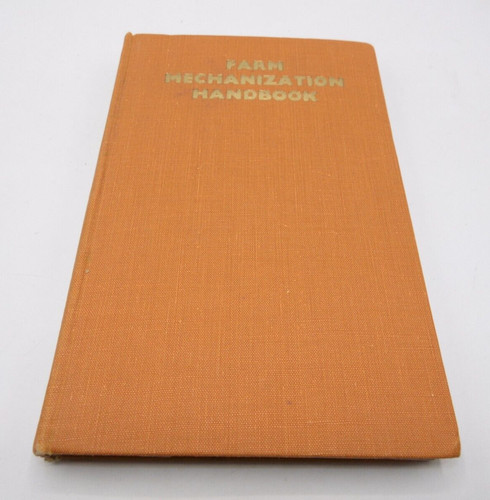 Farm mechanization handbook - farm,