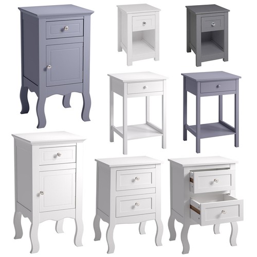 Slim narrow bedside table - slim,