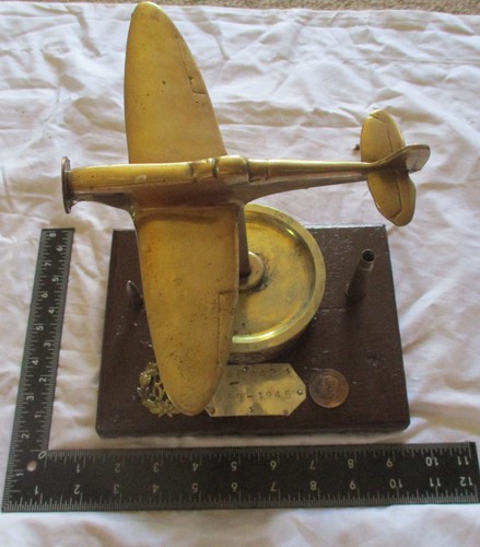 Spitfire brass desk top - brass,