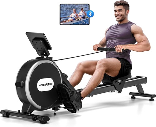 Magnetic rowing machine - magnetic,