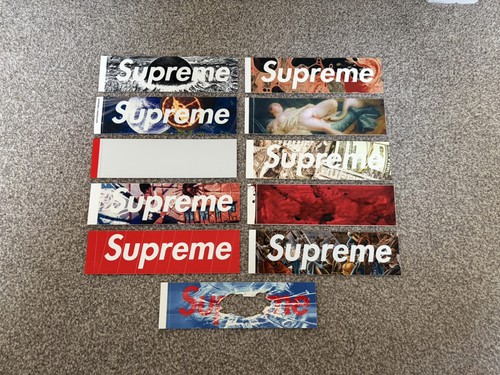Supreme 11x box logo sticker - 11x,