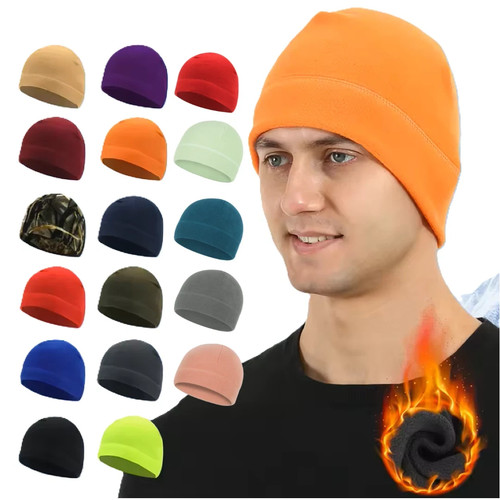 Fleece trawler beanie hat - trawler,