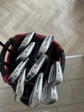 Left Handed Golf Club Set. Taylor Made Driver, Callaway 3 Wood. Howson Irons