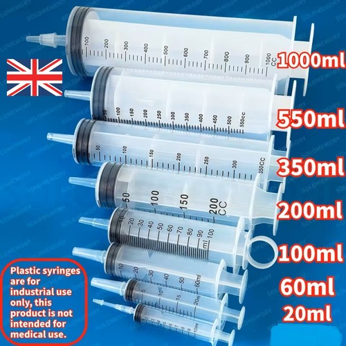 Plastic measuring syringe - plastic,
