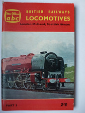 Ian Allan abc British Railways Locomotives London Midland Scottish Steam 1962/3