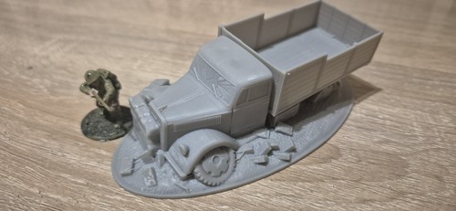 28mm scenery destroyed opel - 28mm,