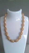 Vintage Trifari Necklace Gold
