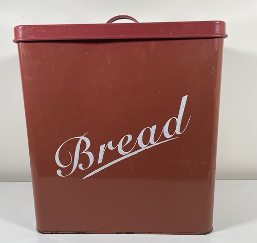 Vintage style bread bin - bin, large