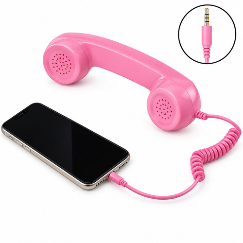 Retro telephone handset for - retro,