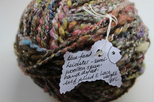 Blue faced leicester hand - blue,