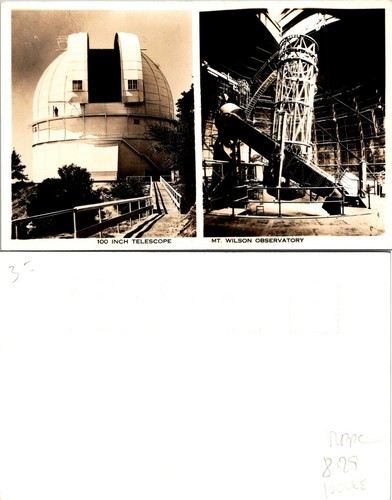 100 inch telescope wilson - 100, mt.