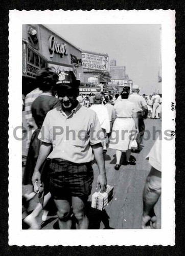 Man busy boardwalk faceless - man,