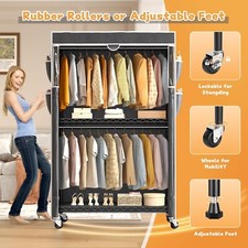 Heavy Duty Double Clothes Rail