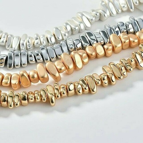 Hematite beads irregular shape - beads,